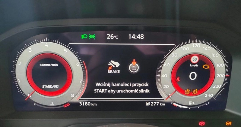 Nissan Qashqai cena 136600 przebieg: 3180, rok produkcji 2023 z Sosnowiec małe 92